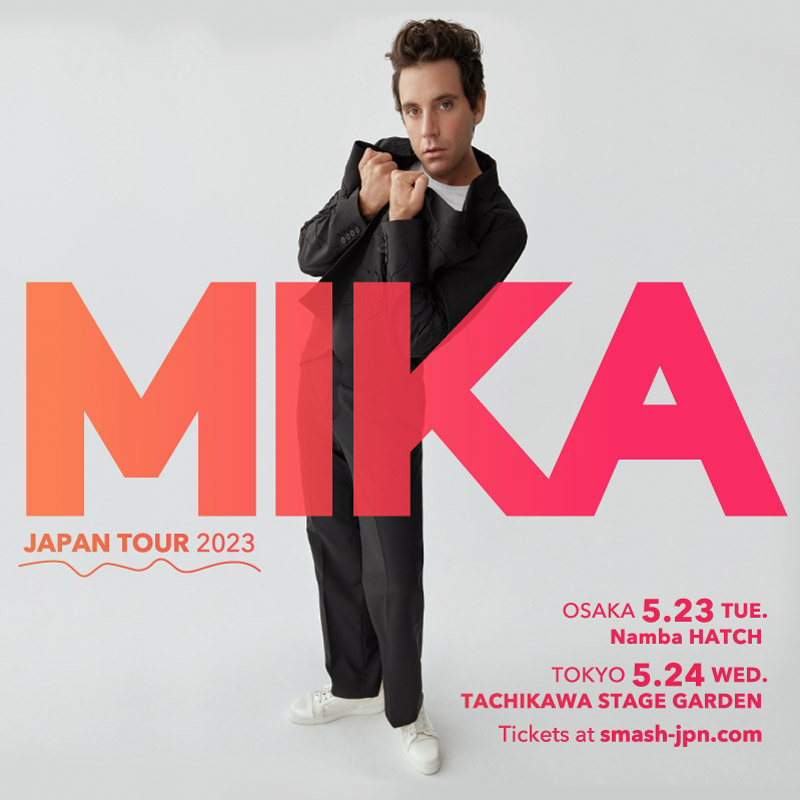 New Japan Tour Dates Mika